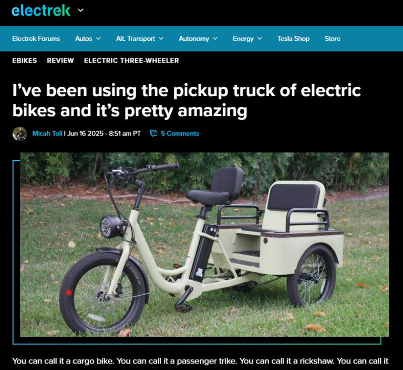 Electrek: The pickup truck of electric bikes