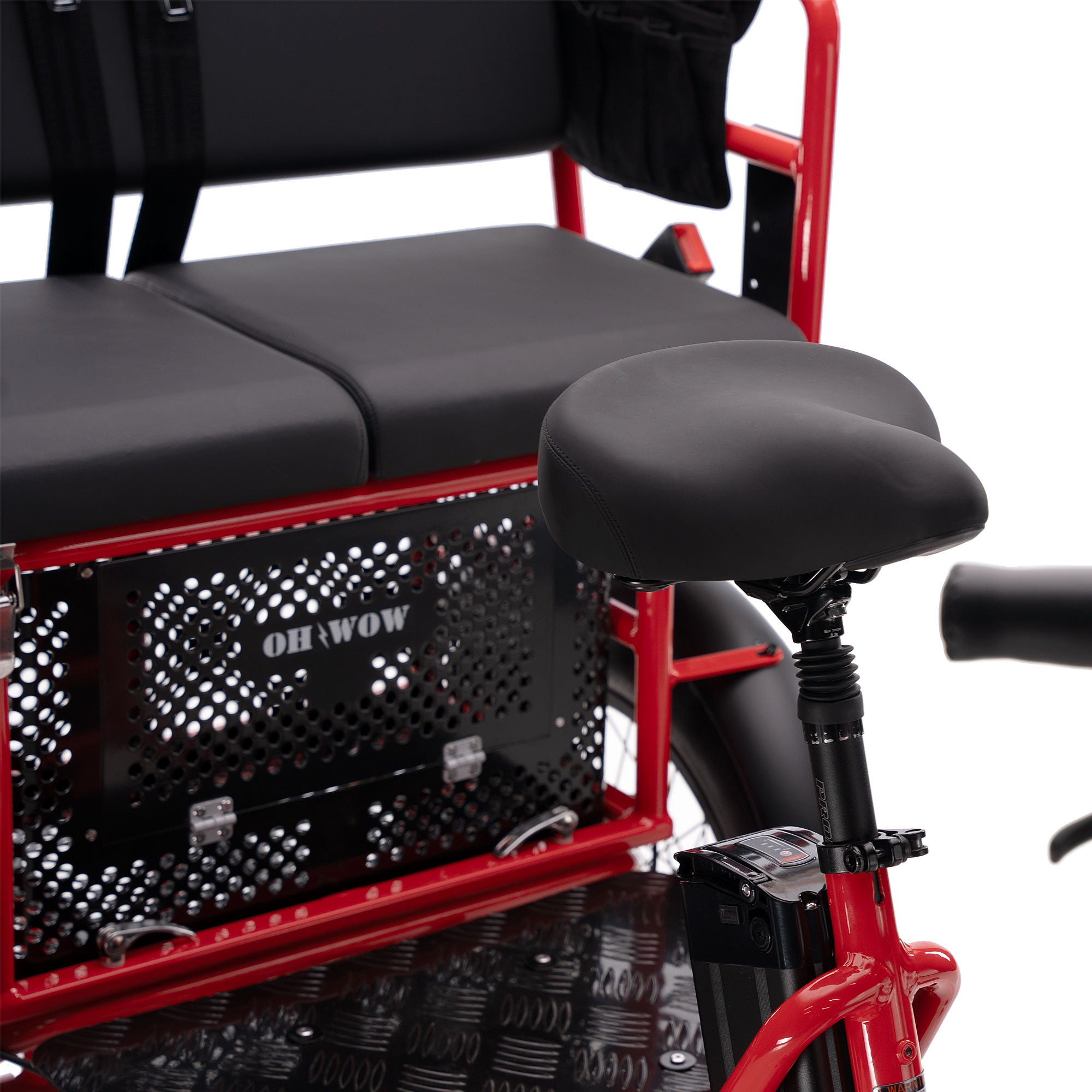 Conductor 4/3 Rear Drive Motor Rickshaw – Oh Wow Bikes