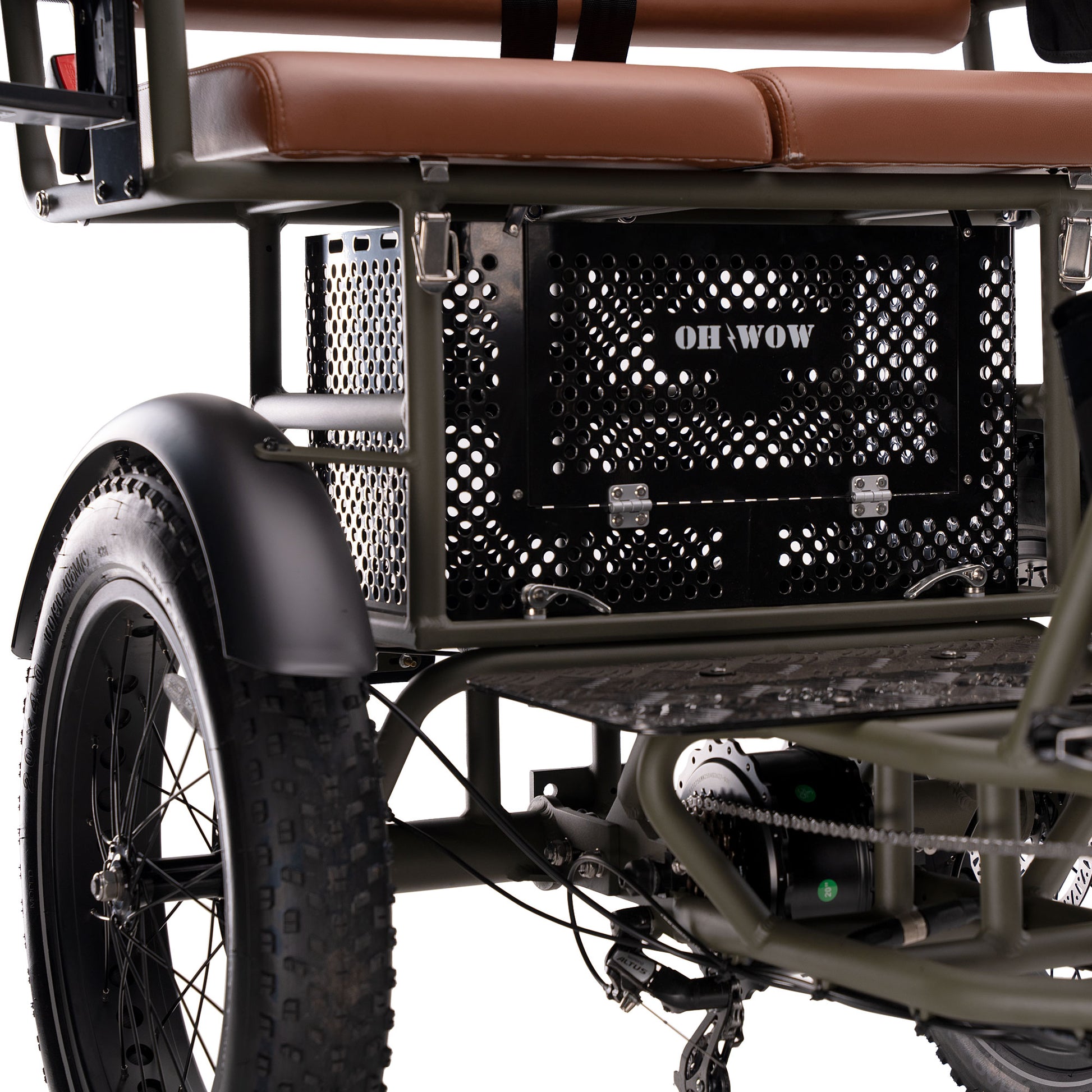 Conductor 4/3 Rear Drive Motor Rickshaw